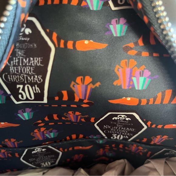 Loungefly Disney Nightmare Before Christmas Town Hall Mini Backpack - Picture 2 of 16